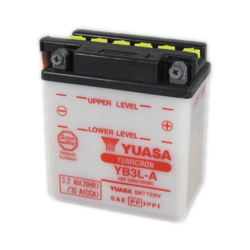 BATTERIA YUASA YB3L-A