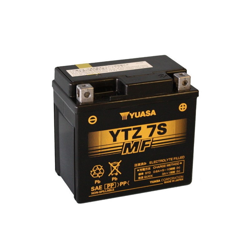 BATTERIA YUASA YTZ7S (SIGILLATA ATTIVATA)