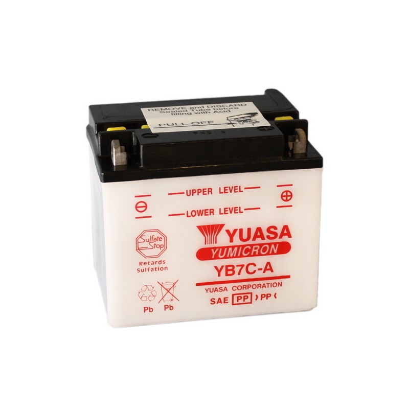BATTERIA YUASA YB7C-A
